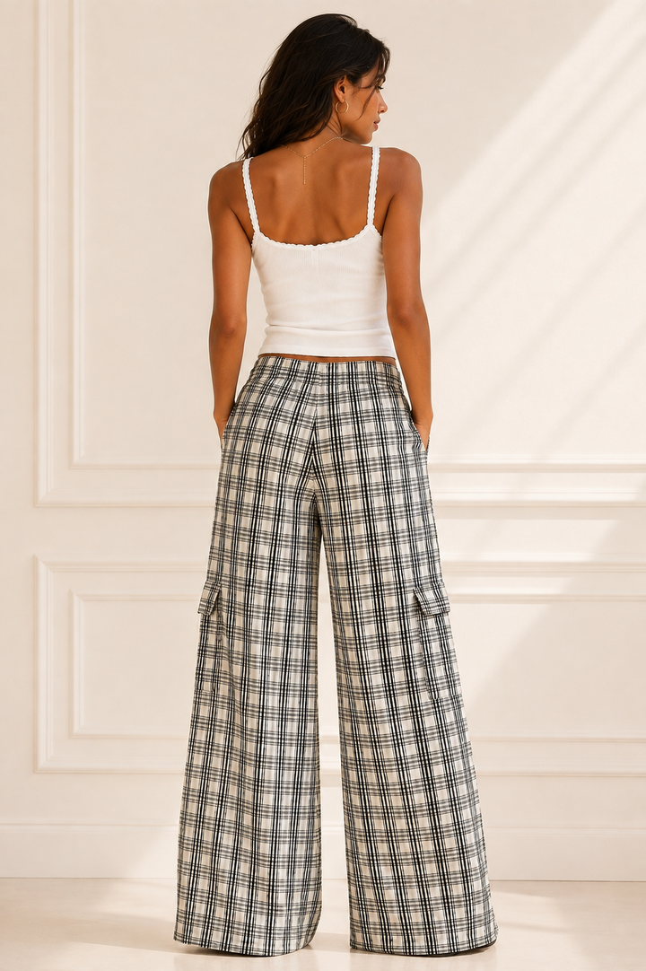 Anthropologie Pilcro Textured Black & White Trousers Pants