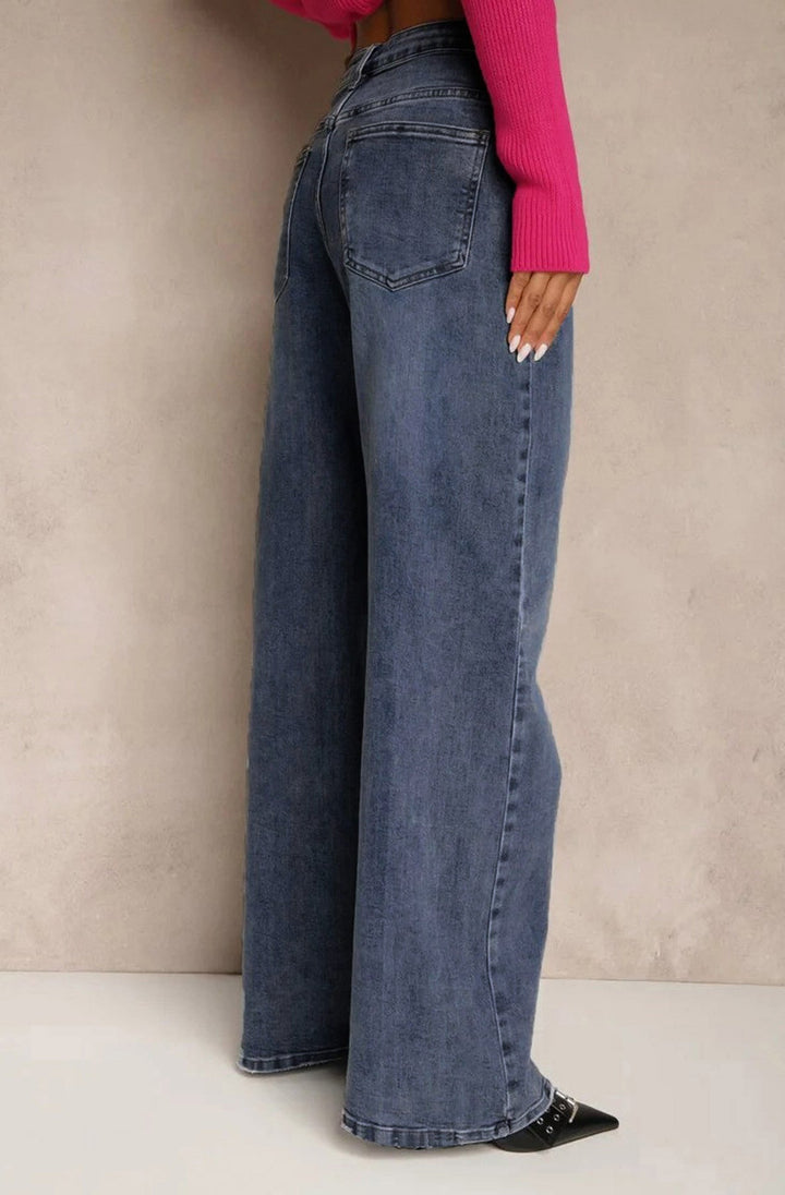 Yara Wide Leg Denim Jeans