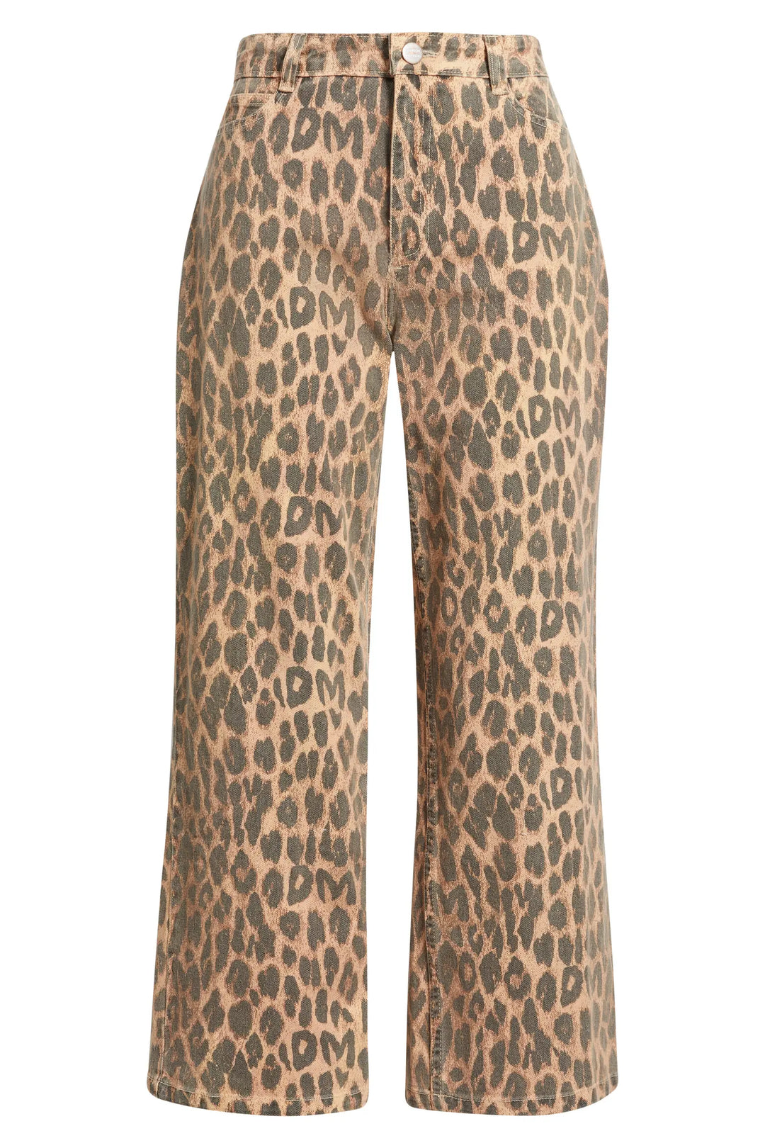 Damson Madder Kenny Twill Trousers Jeans Pants Animal Leopard Print