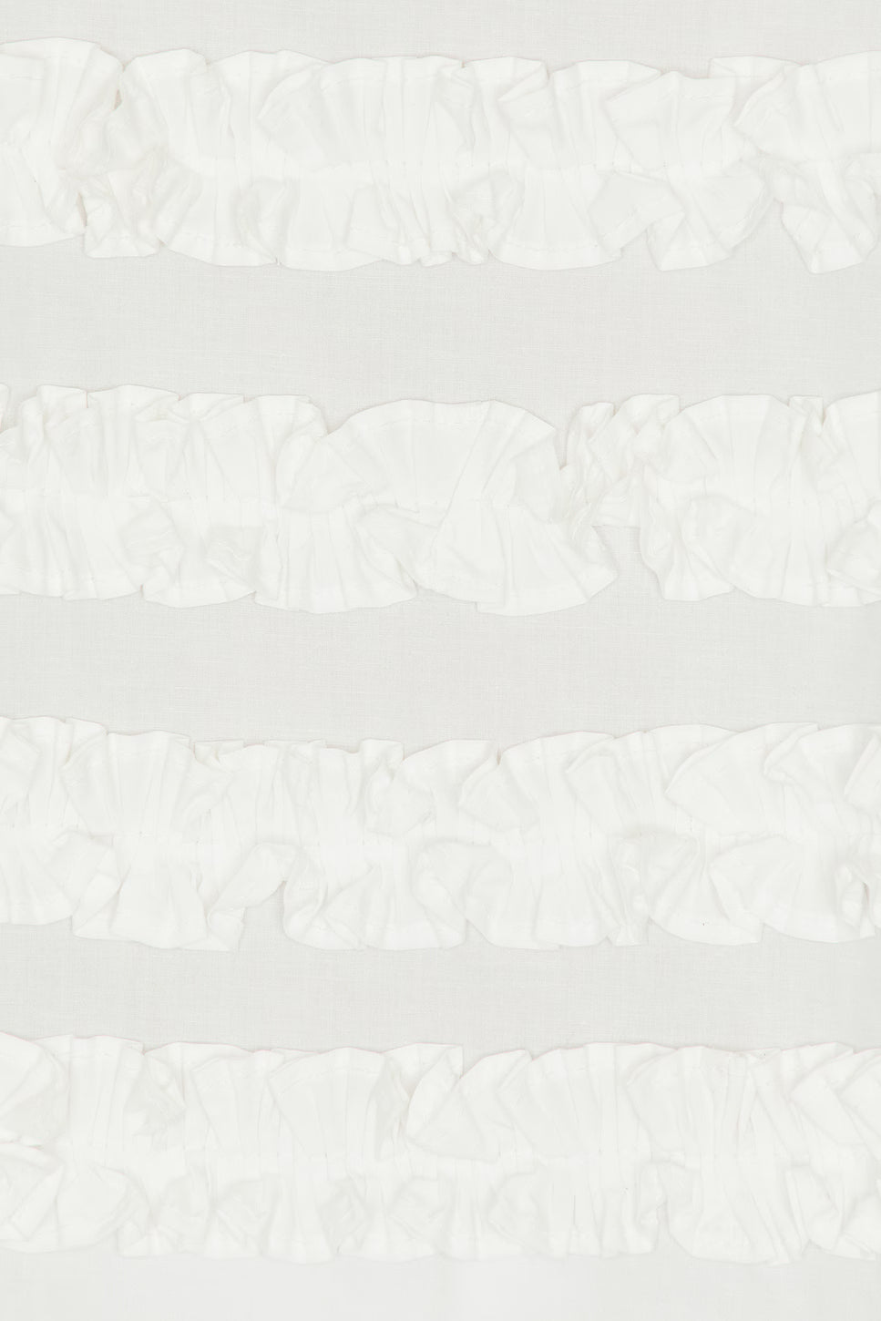 Damson Madder Leili Ruffle Cami Top Blouse White
