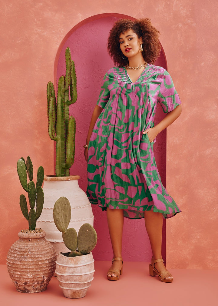 Taking Shape Fiesta Boho Multicoloured Dress